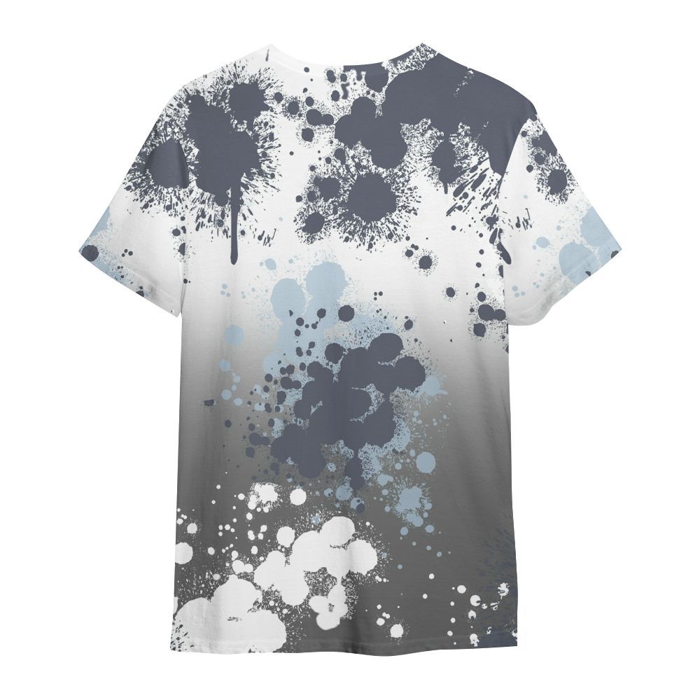Shirt To Match Cool Grey 6s - God Blessed Ink Drip All Over Print