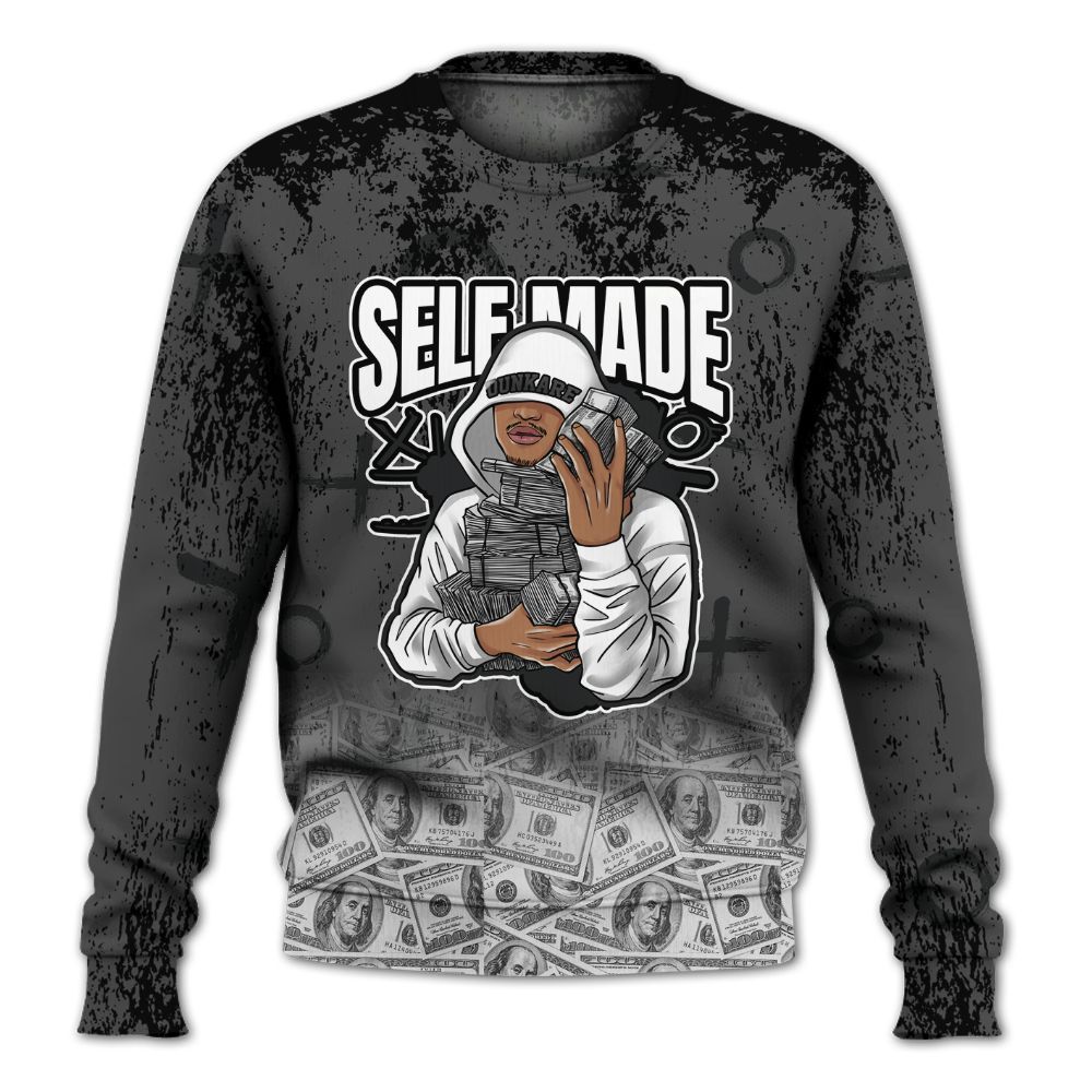 Sweatshirt To Match Fear 4s - Selfmade Unique Grunge All Over Print