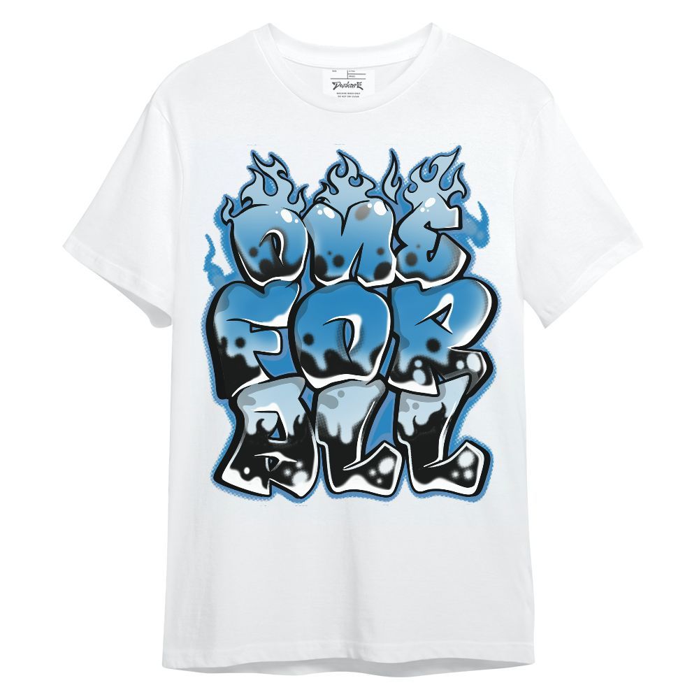 Shirt To Match Retro University Blue 9s - Ones For All Graphic Unisex Shirt