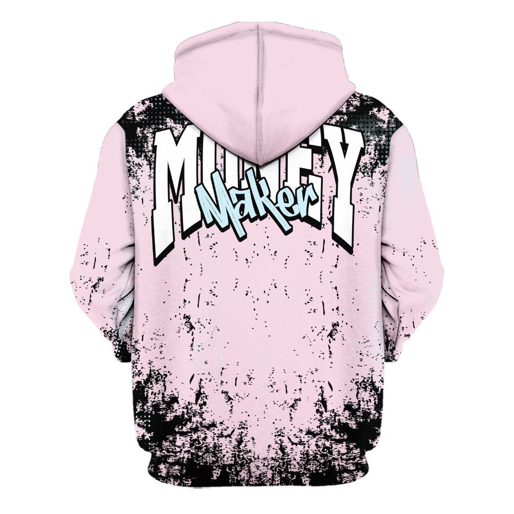 Hoodie To Match Retro Easter 5s - Move In Silence Money Street Retro All Over Print