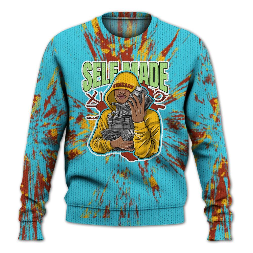 Knitted Sweater To Match SB Dunk Di'Orr Greenwood - Selfmade Lux