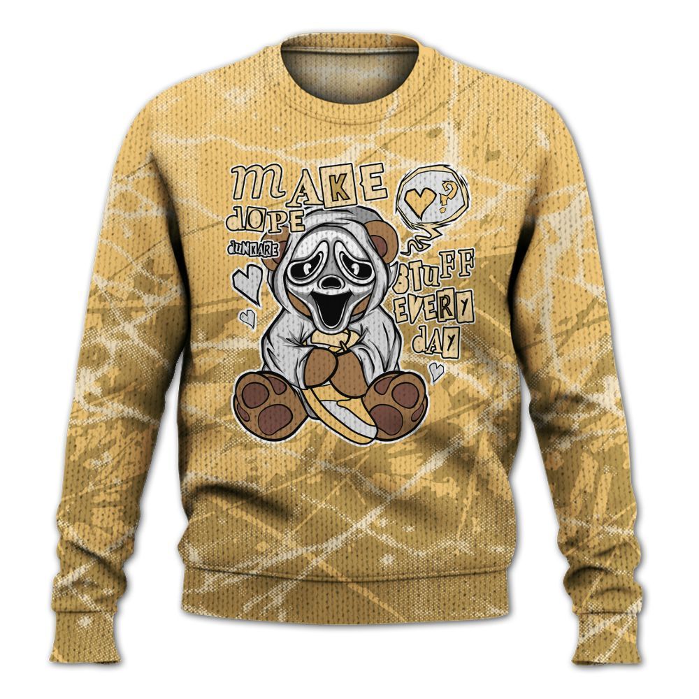 Knitted Sweater To Match Craft Paris 6s - Make Dopes Bear Profound