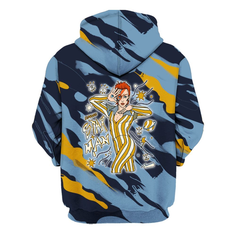 Hoodie To Match High OG First In Flight 1s - Starmans Graphics Colored All Over Print