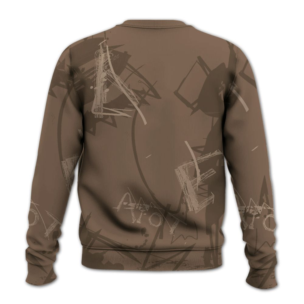 Sweatshirt To Match Dark Mocha Jack - Allen Answer Skeleton Messyz All Over Print