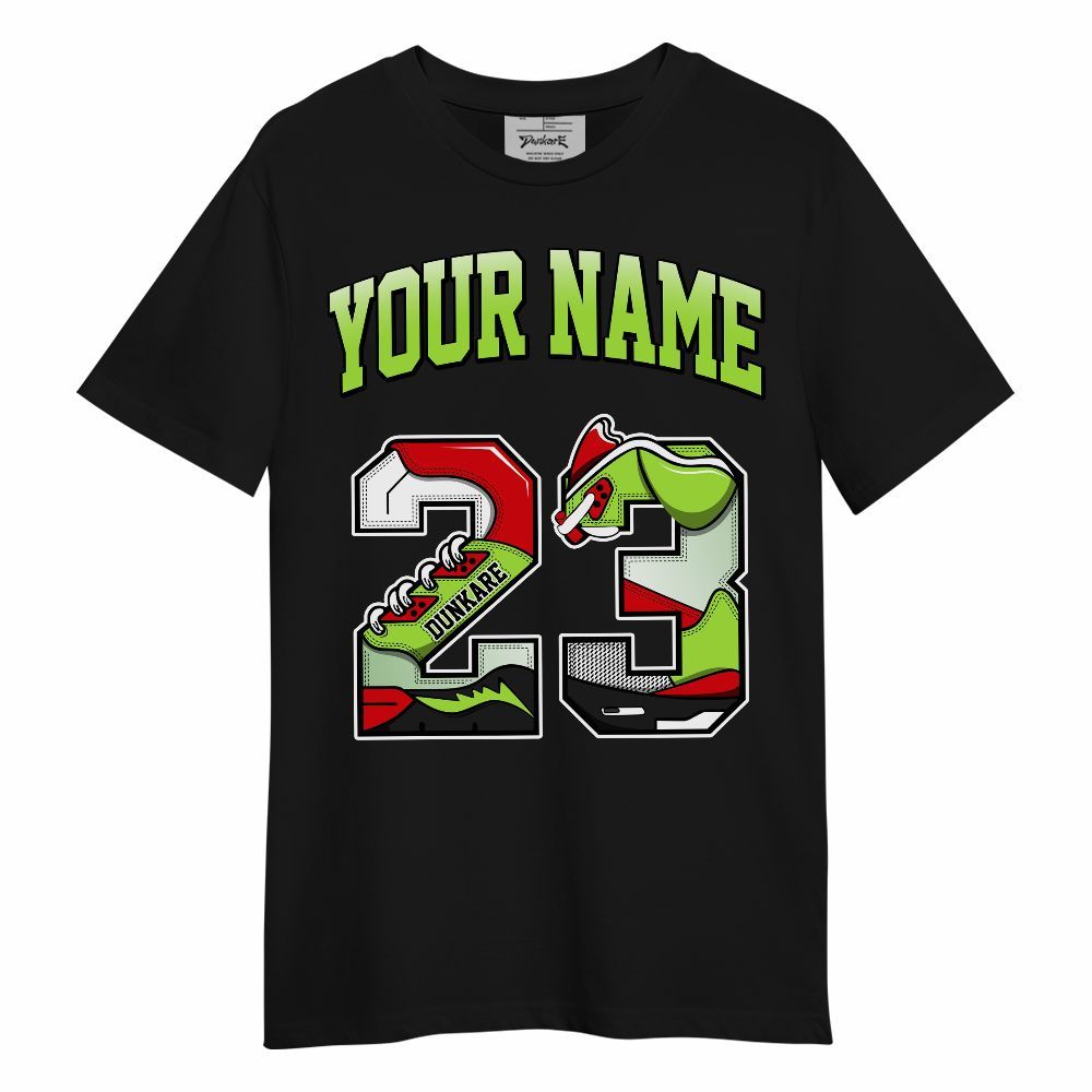 Shirt To Match Kobe 6 SE Grinch Custom Name Number 23 5s Unisex Shirt
