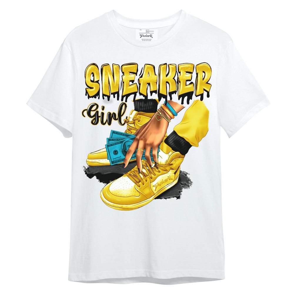 Shirt To Match Retro Aqua 5s - SNEAKER Girl Money Drip Unisex Shirt