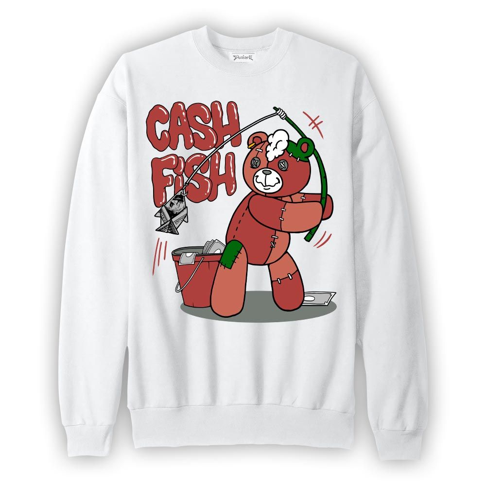 Sweatshirt To match Dune Red 13s Sweatshirt - Moneys Fish Hugz Graphic