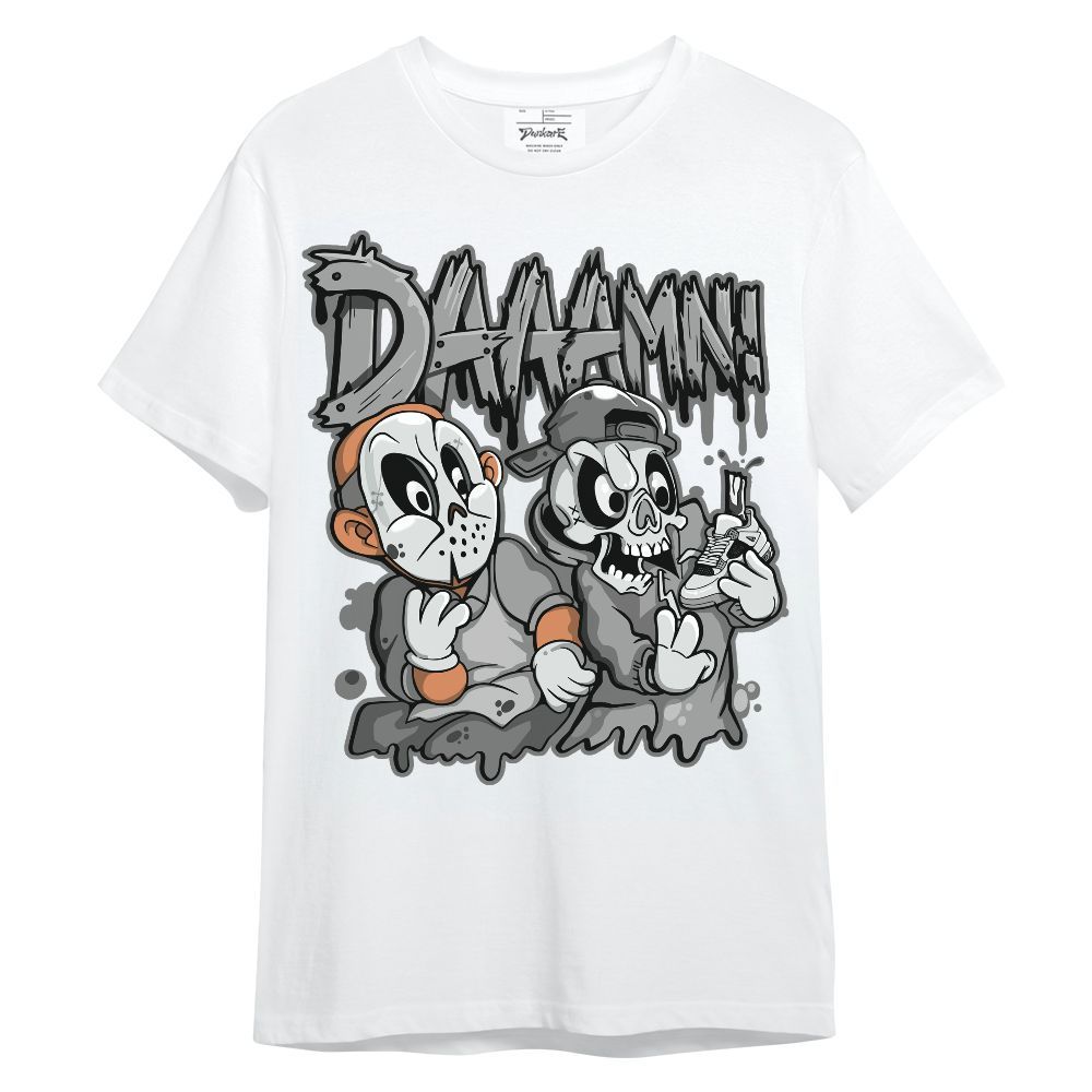 Shirt To Match Black Wolf Grey 12s - Damn Shoe Graphic Unisex Shirt