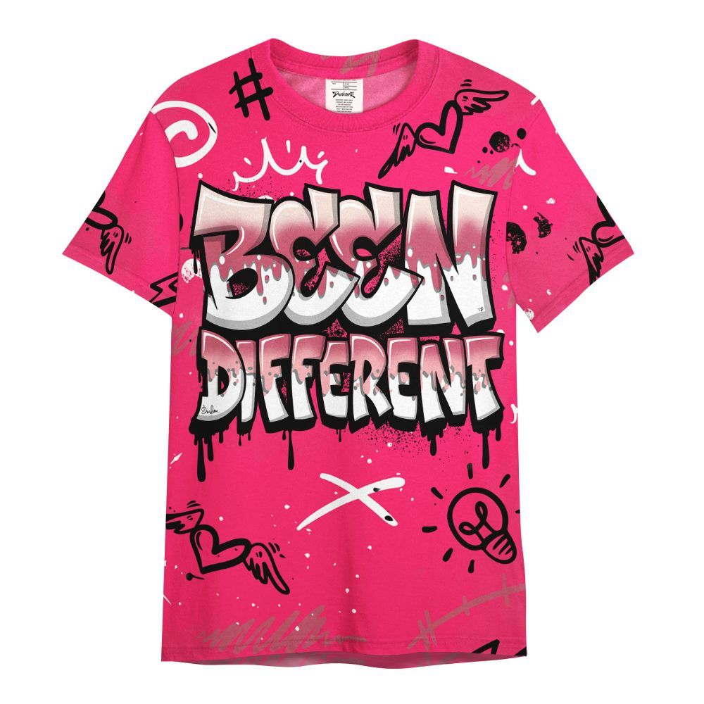 Shirt To Match A'One Hyper Pink Shirt, Drip Been Di2ferent All Over Print