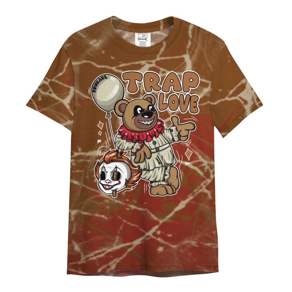 Shirt To Match Archaeo Brown 5s - Trap Loves Bear Profound All Over Print