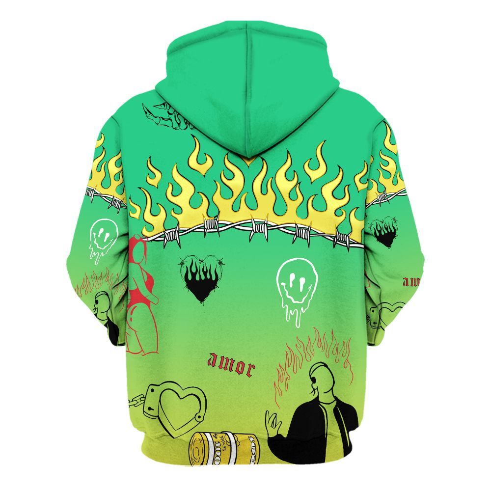Hoodie To Match Ja 3 Jurassic Park Explorer - Snake Trust No One All Over Print