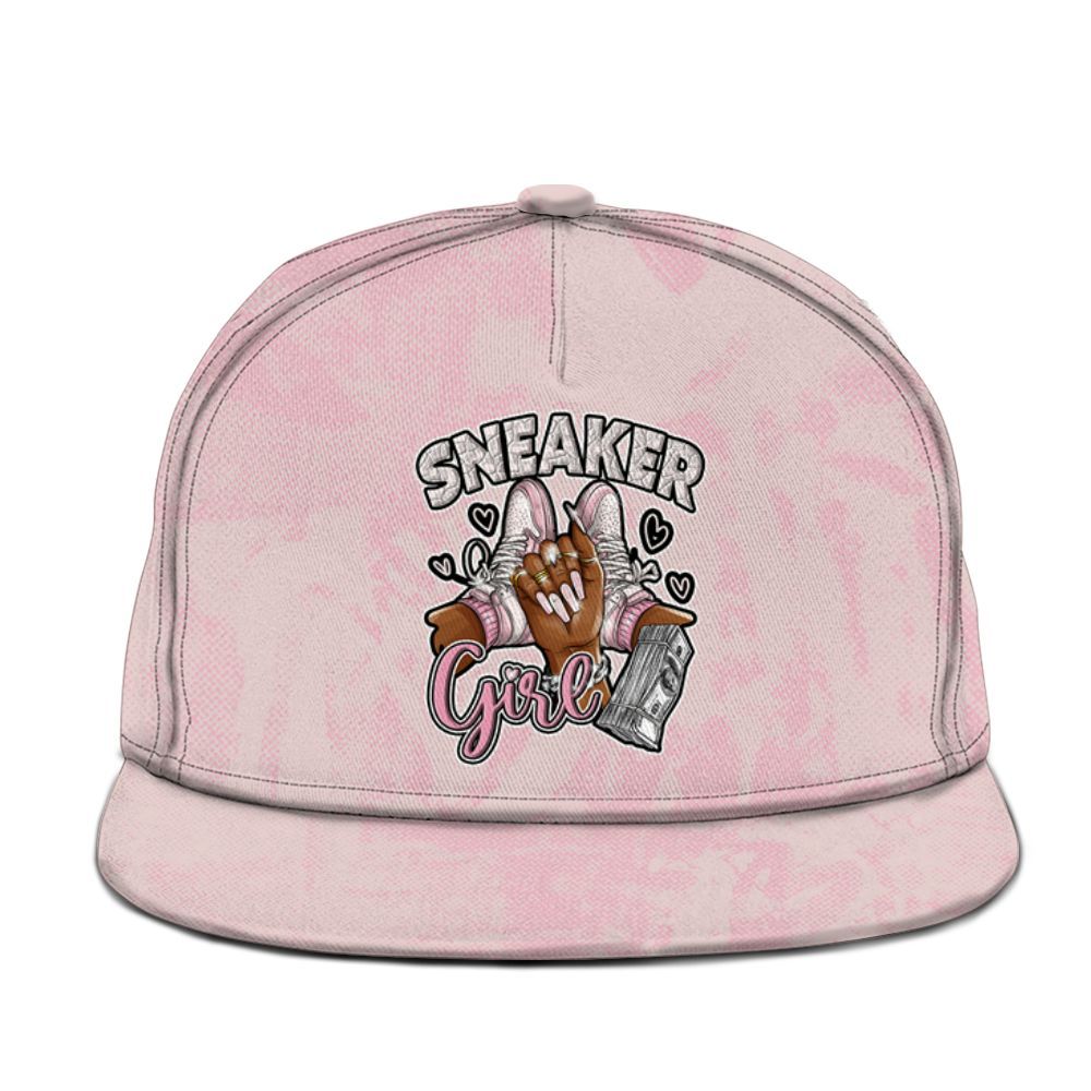 Snapback To Match Dunk Low KD 17 Aunt Pearl - Sneakerz Girlz Heart Grunge Graphic