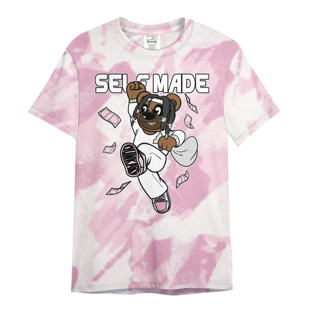Shirt To Match Orchid 4s - Autonomous Bear Abstract Halftone All Over Print