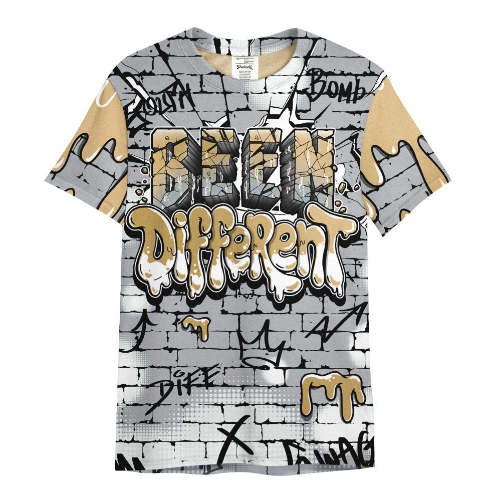 Shirt To Match Retro High OG Cool Grey 1s - Been Different All Over Print