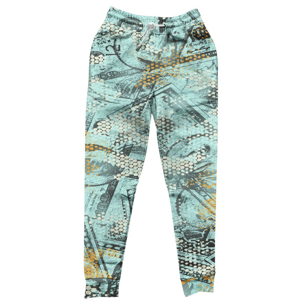 Sweatpant To Match Pure Platinum 4s - Banknotes Art Graphic All Over Print