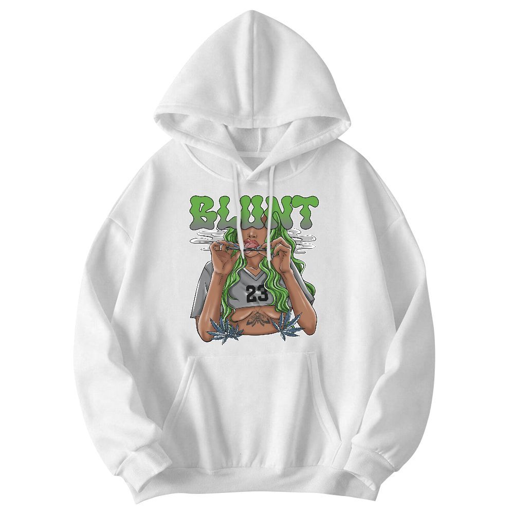 Sweatshirt To Match Retro Green Bean 5s - Bluntz Unique Graphic