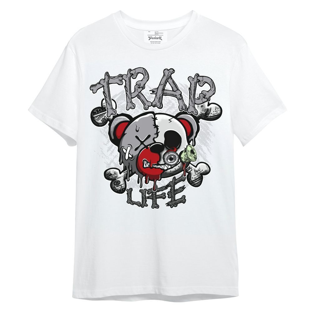 Shirt To Match Cement Grey 3s - Trap Bear Skull Unisex Shirt