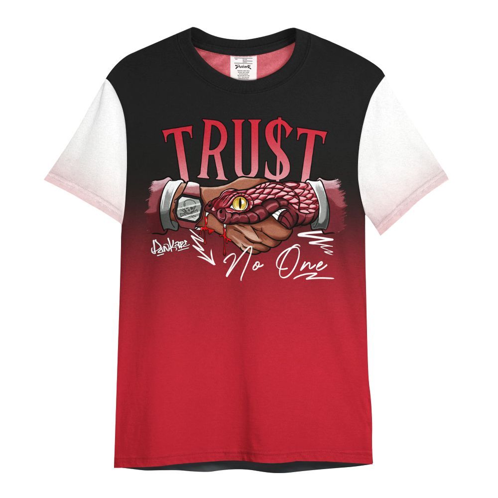 Shirt To Match Flight Club 4s - Snake Trust No One Drip All Over Print