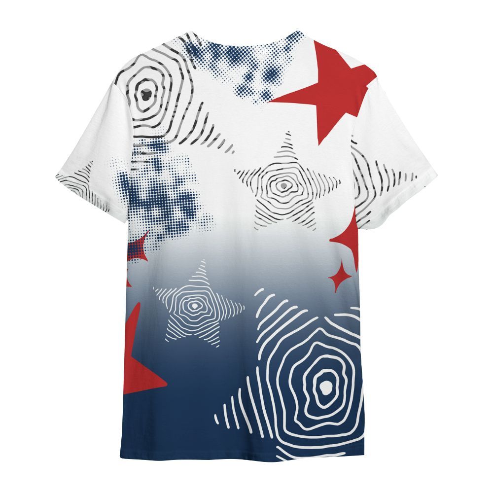 Shirt To Match SP Sport Royal 3s - Sneakerz Girlz Unique Starz All Over Print