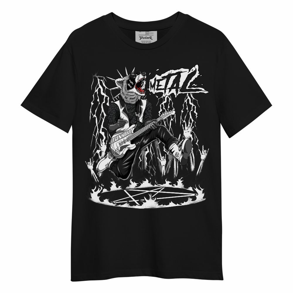 Shirt To Match Black Cat 3s - Punk Rock Raccoon Unisex Shirt