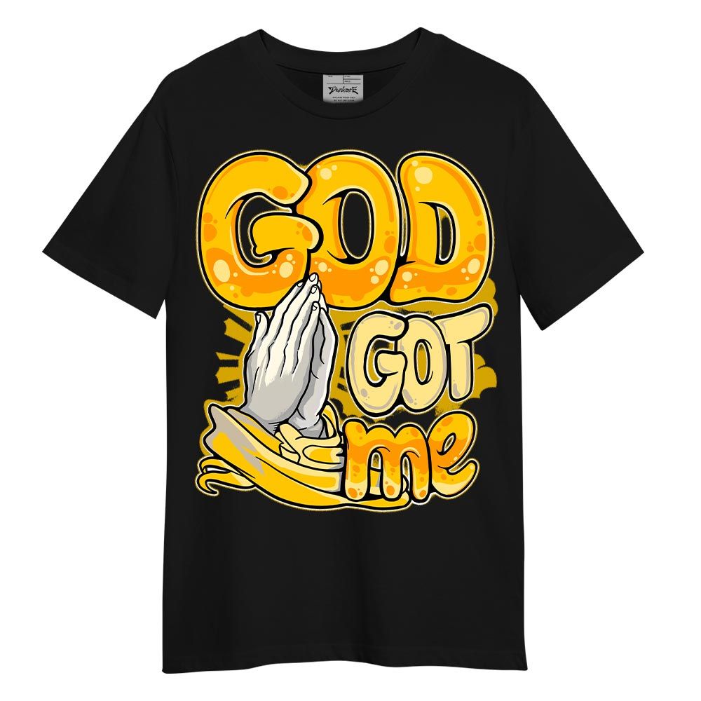 Shirt To Match Vivid Sulfur 4s - God's Gotten Graphic Shirt Unisex