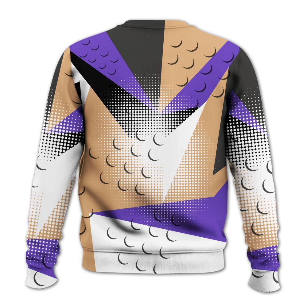 Sweatshirt To Match SE Afrobeats 7s - Poly Custom Name Number 23 5s All Over Print