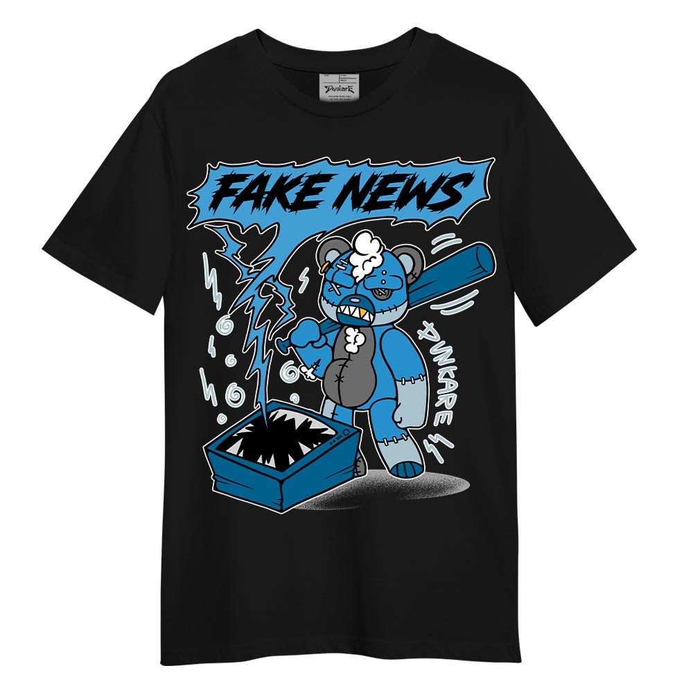 Shirt To Match Powder Blue 9s T-- False News Hugz T-Shirt Unisex