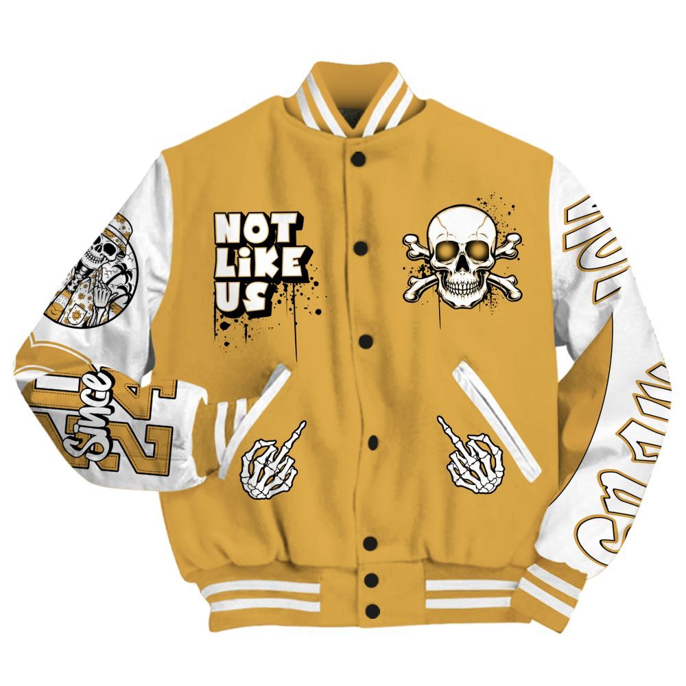 Varsity Jacket To Match Low OG Rookie Of The Year 1s - Don't Like Us All Over Print