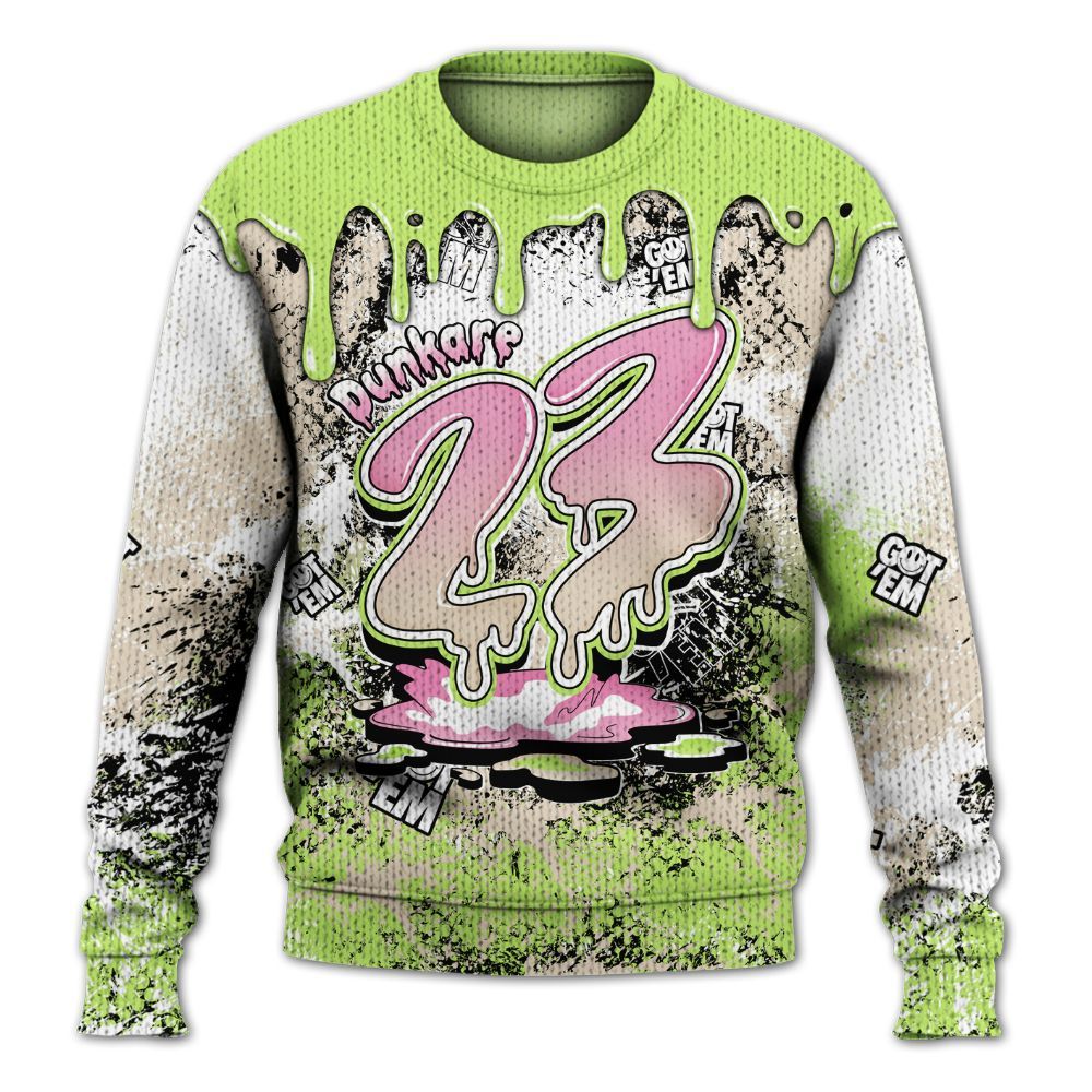 Sweater To Match Jack Black Night Silver - Dripping 23 Drip Graphic