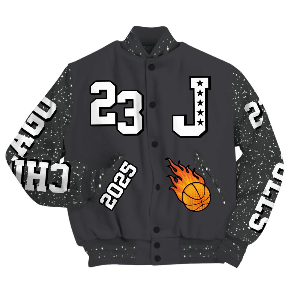 Varsity Jacket To Match Fear 4s - Chicago 23 Basketball All Over Print
