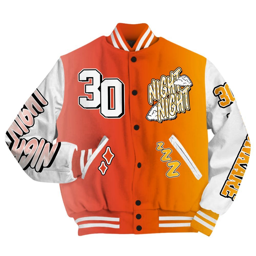 Varsity Jacket To Match Dunk High Candy Corn - Seeya Skeleton All Over Print