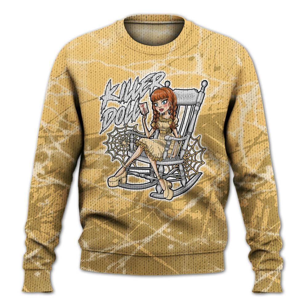 Knitted Sweater To Match Craft Paris 6s - Killer Doll-A Halloween Profound