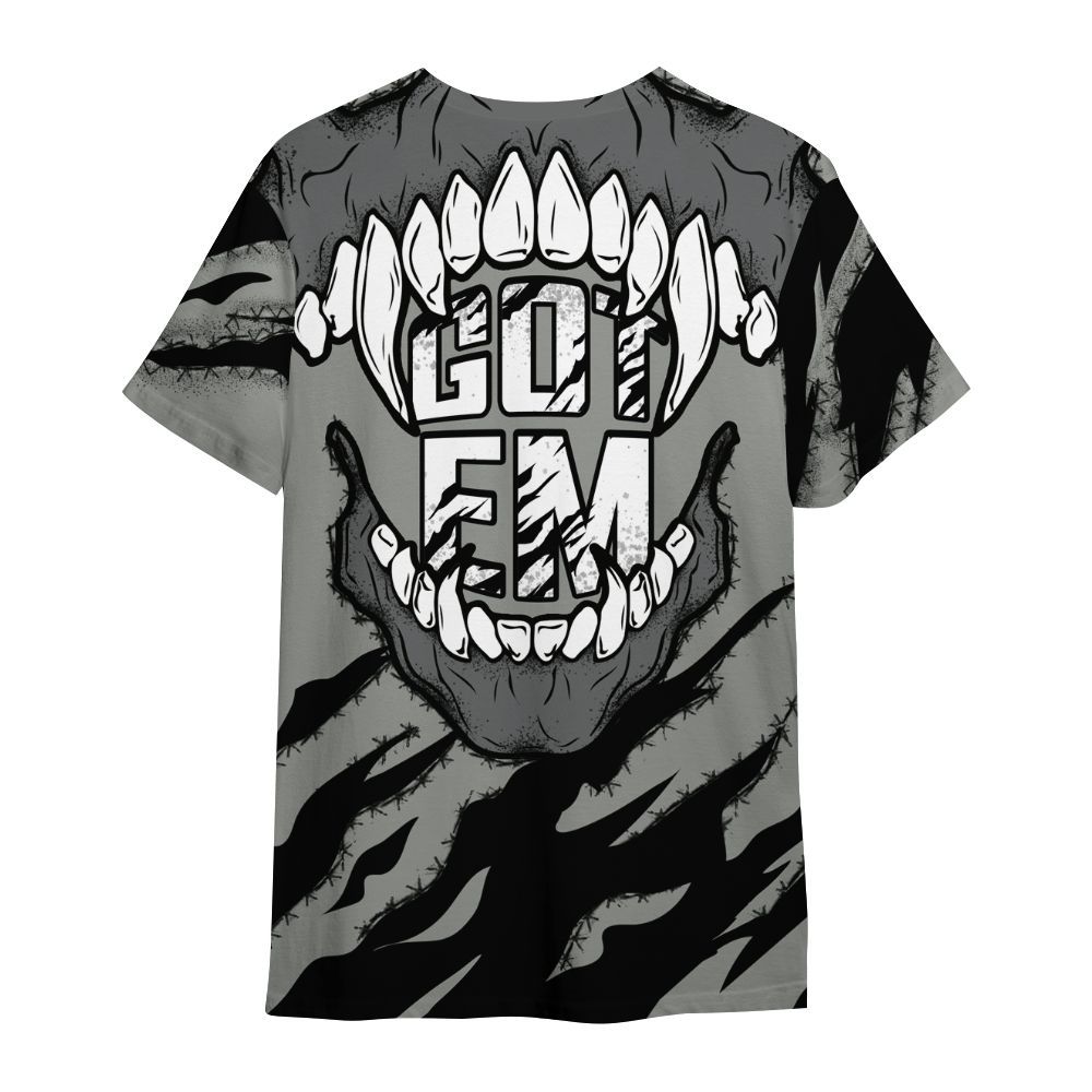 Shirt To Match Paris Olympics 4s - GOT 'EM Skeleton Scratch All Over Print