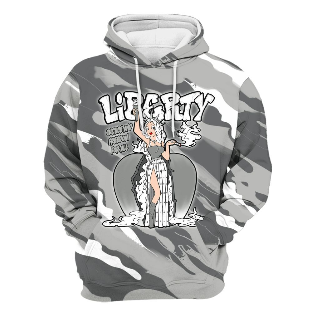 Hoodie To Match Paris Olympics 4s - Midwest Cartoon Colored All Over Print