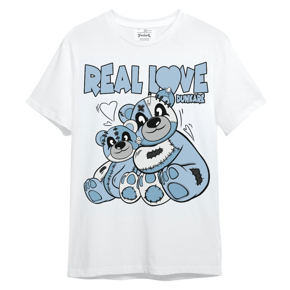 Shirt To Match Mid Ice Blue 1s - Sincere Fondness Bear Unisex Shirt