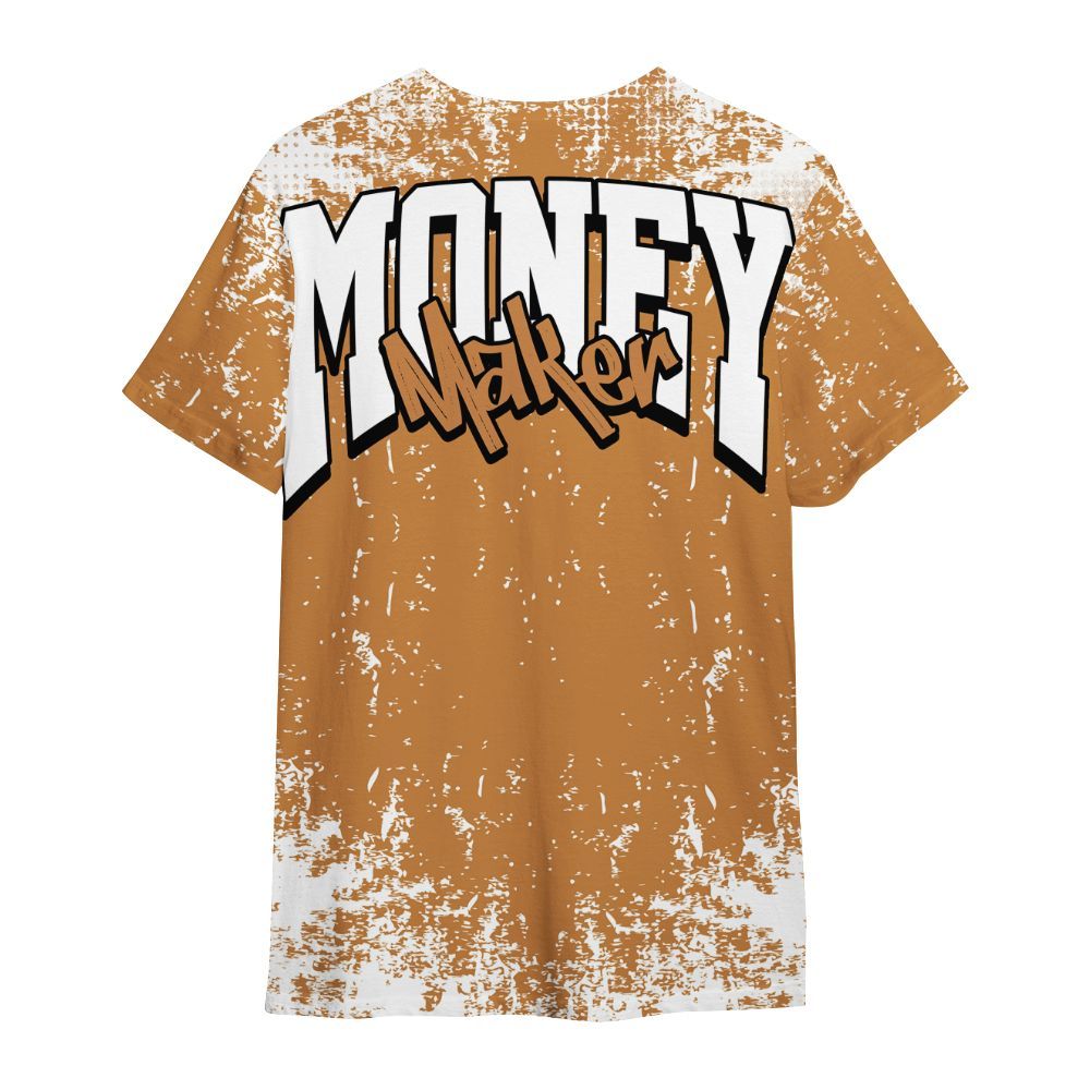 Shirt To Match Dunk Low Nature Wheat Suede - Move In Silence Money Street Retro All Over Print