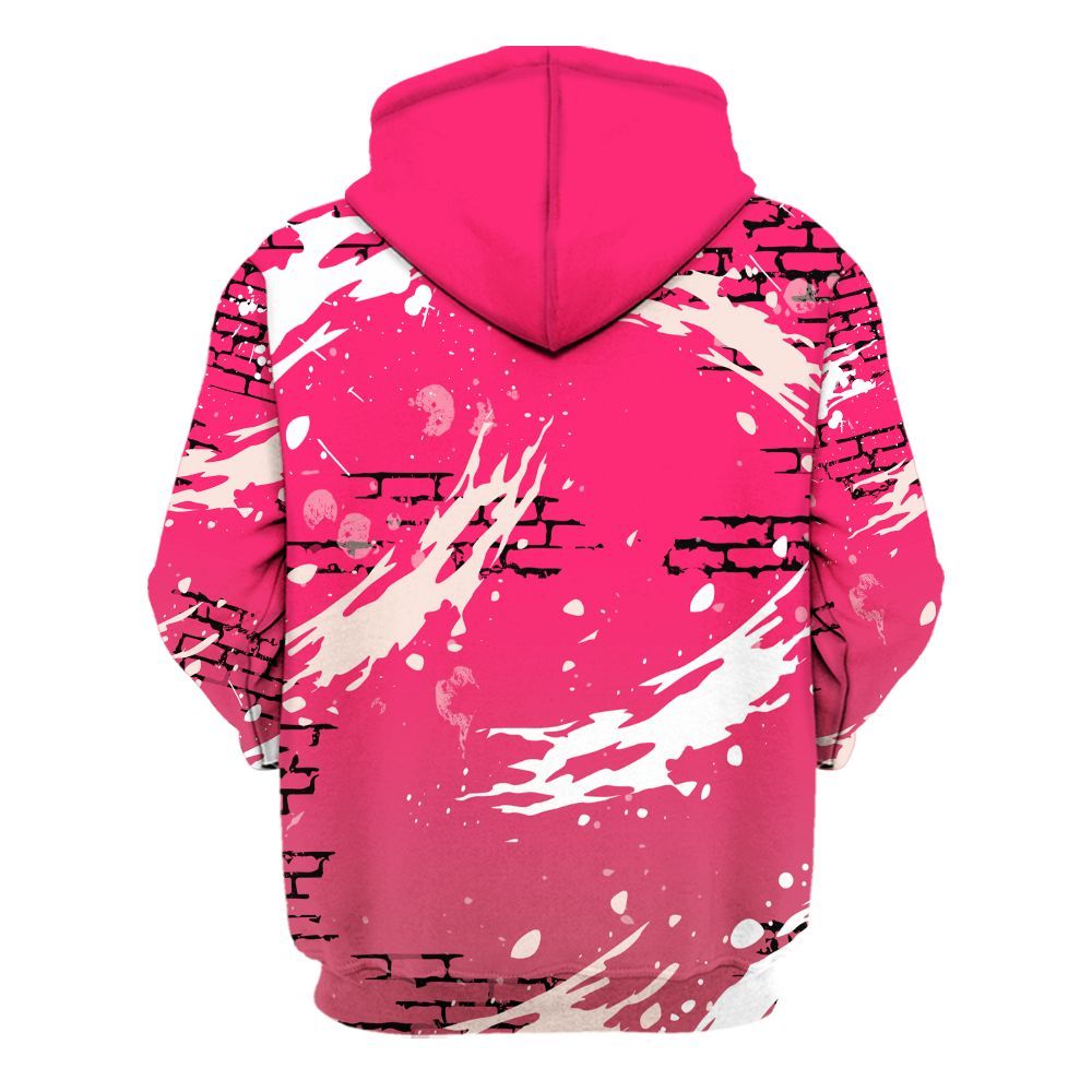 Hoodie To Match A'One Hyper Pink Shirt, Values Of Loyalty Drip All Over Print