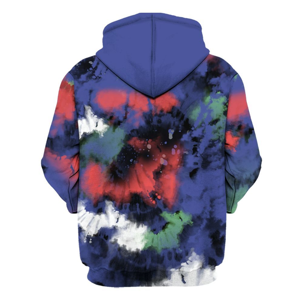 Hoodie To Match KD 4 Nerf - SNEAKER Girl Money Drip Tie Dye All Over Print