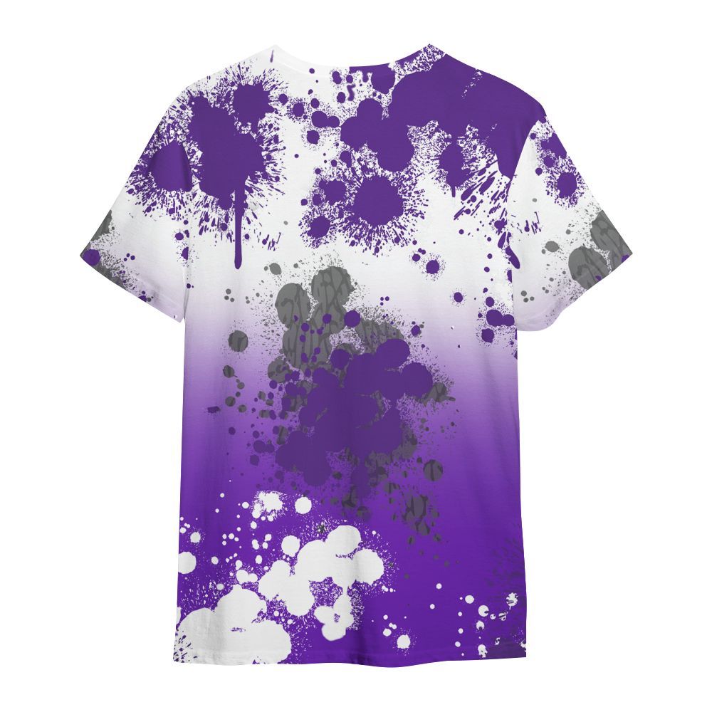 Shirt To Match Retro Dark Iris 3s - Trust No One Scary All Over Print