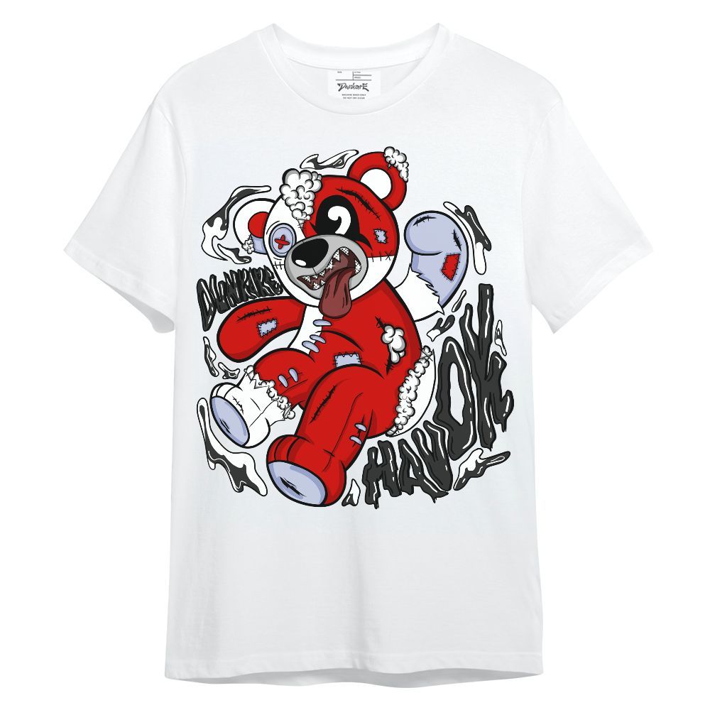 Shirt To Match Fire Red 6s - Havok Bear Unisex Shirt