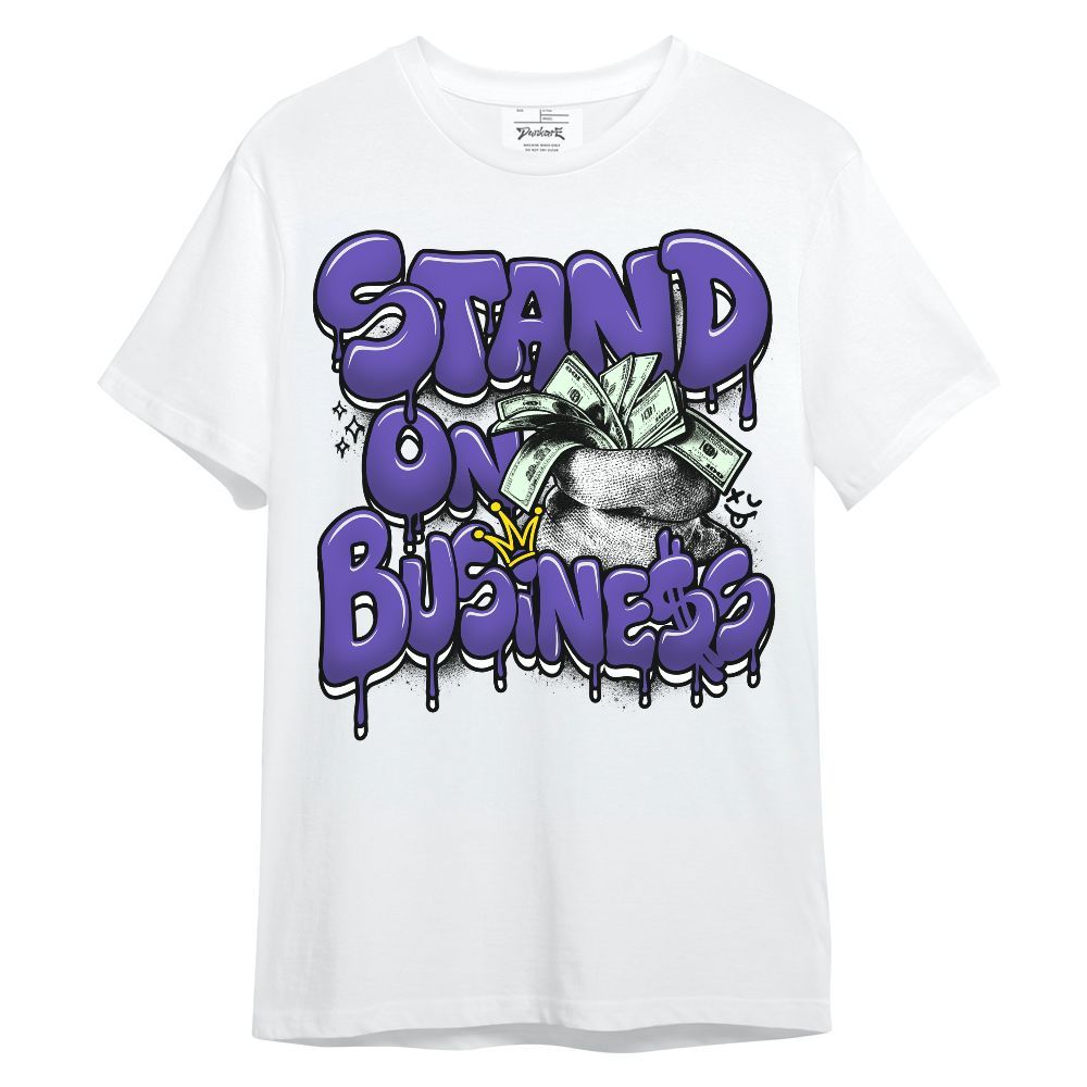 Shirt To Match Field Purple 12s - Stand Business Unisex Shirt