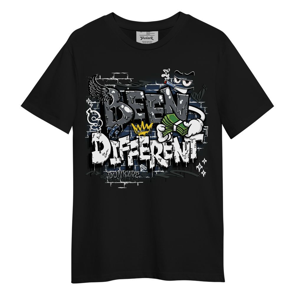 Shirt To Match Flint Grey 9s - Been Dif2erent Drip Graffiti Graphic