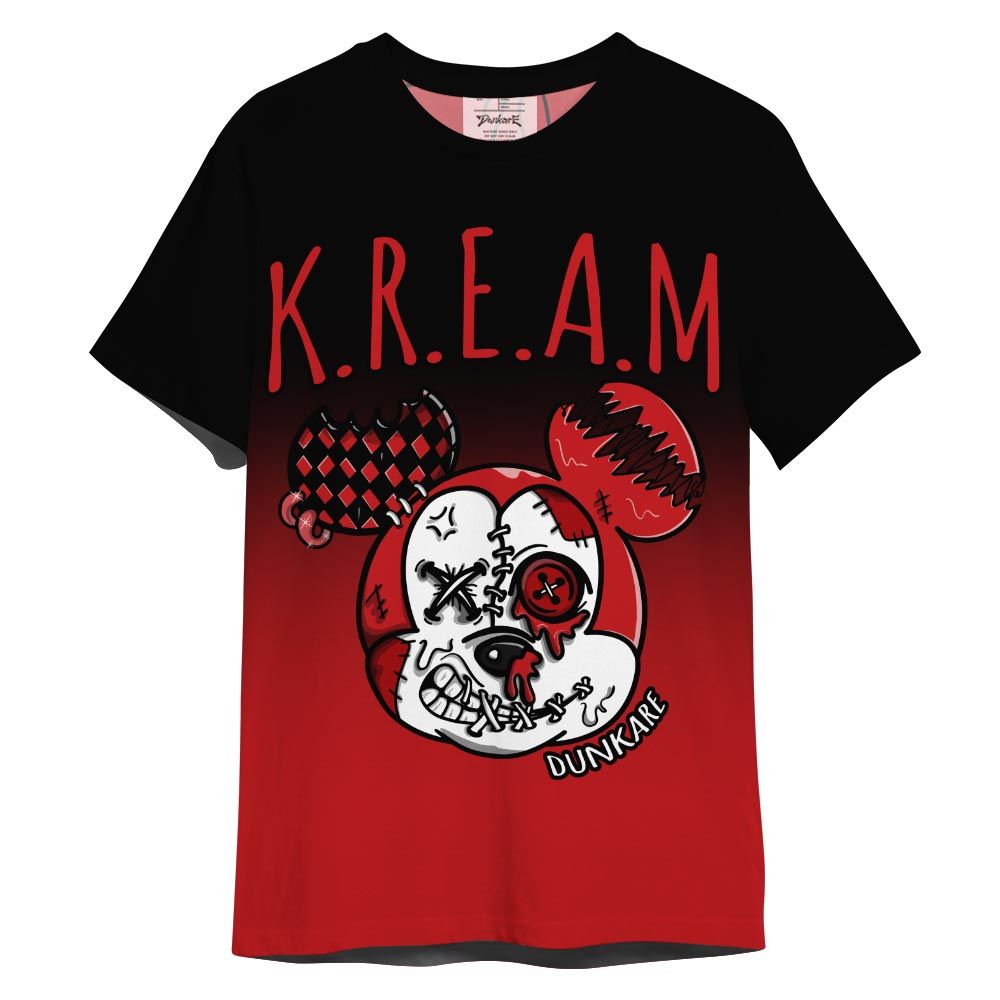 Shirt To Match Shirt Streetwear Kream Dripping, Bred Reimagined 4s T-- To Match Sneaker Bred Reimagined 4s Graphic Tee NCT