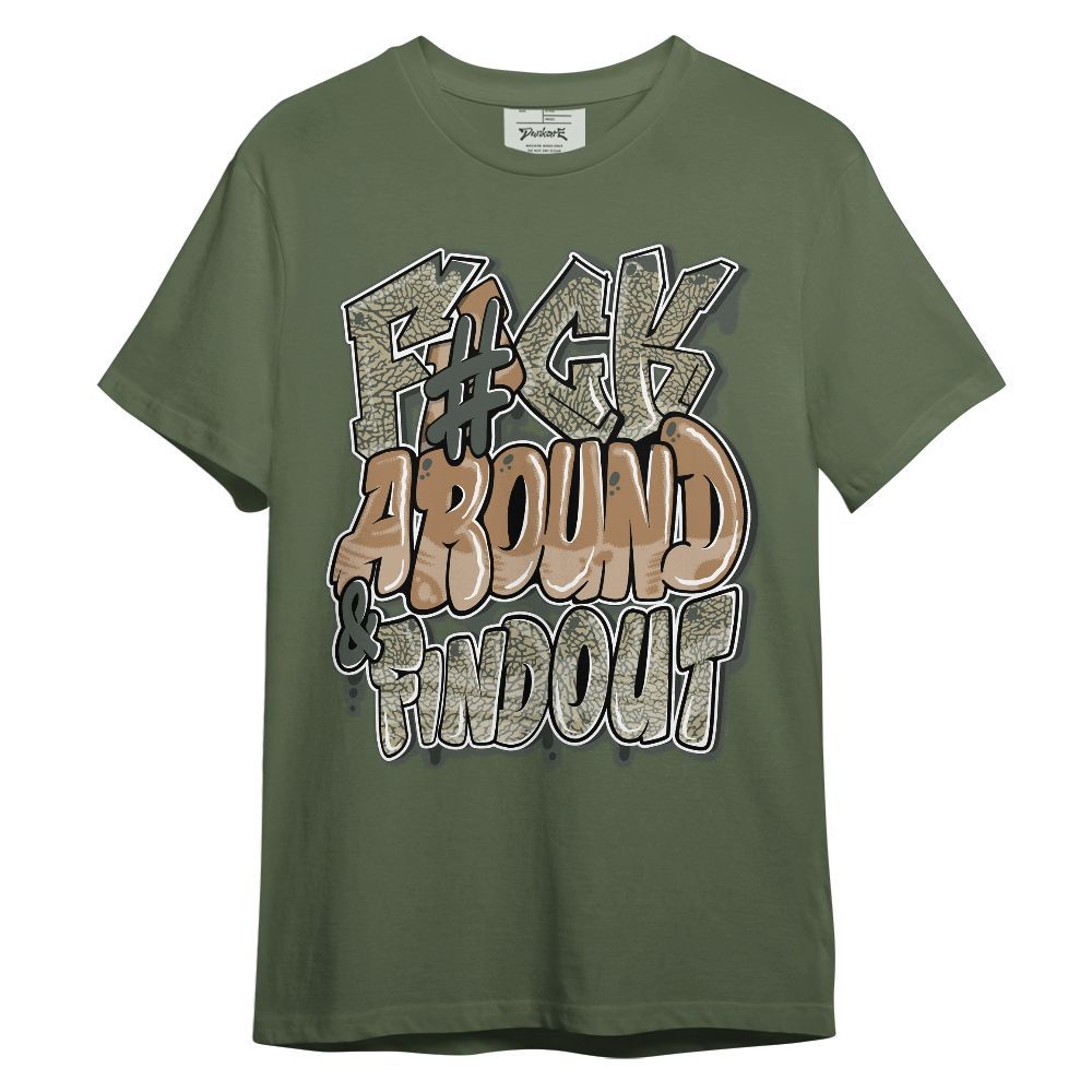 Shirt To Match Retro Family Affair 3s - F Around Find Out Graphic