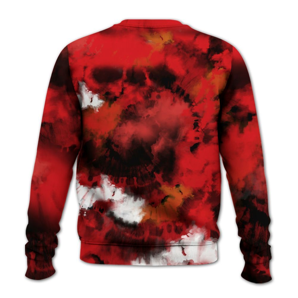 Sweatshirt To Match Scoot Zeros Retro Portland - God Blessed Tie Dye All Over Print