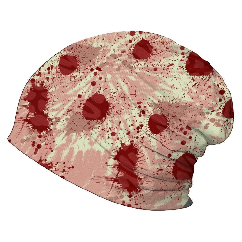 Beanie Hat To Match Valentines Day 3s - Tie Dye Graphic