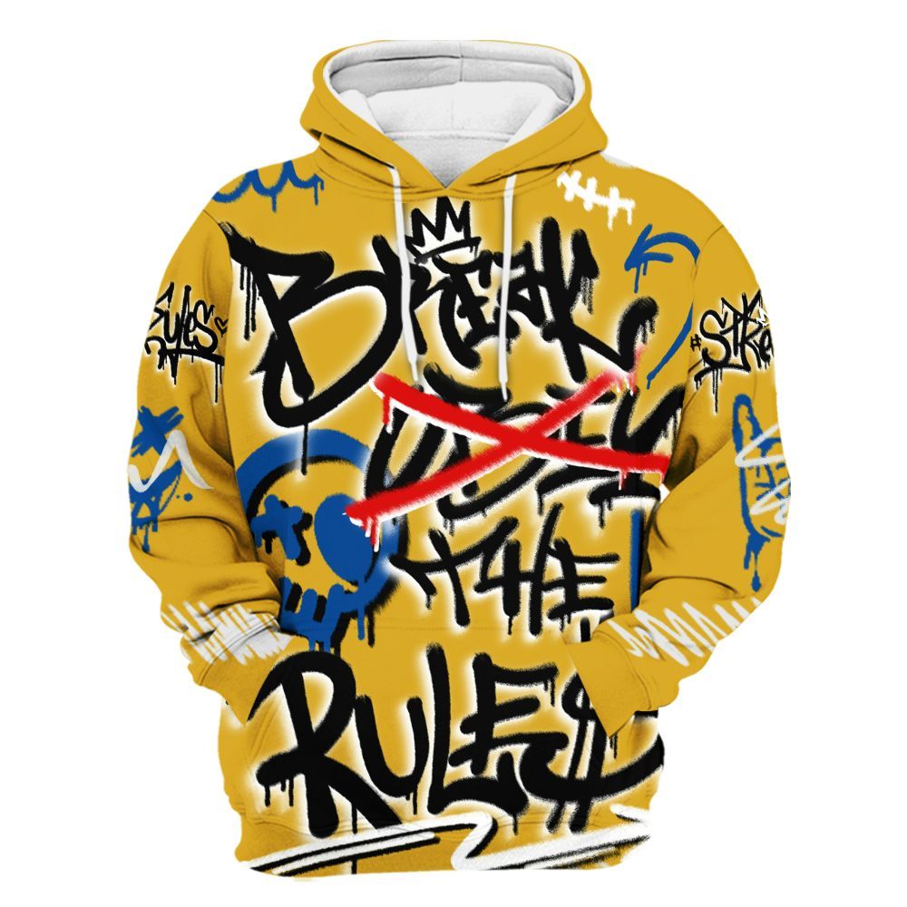 Hoodie To Match High Laney 1s - Break Rules Streetwear All Over Print