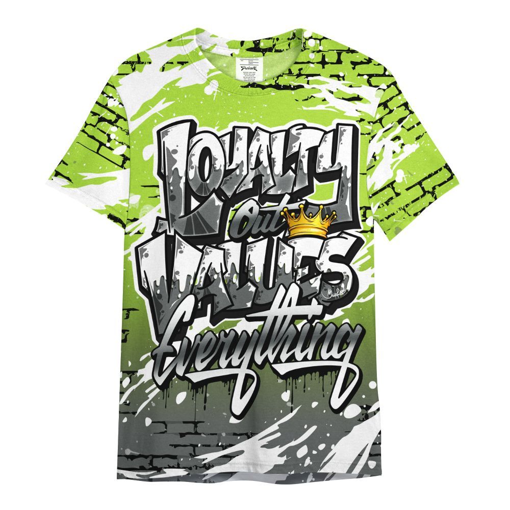 Shirt To Match Air Max 95 Neon - Values Of Loyalty Drip All Over Print