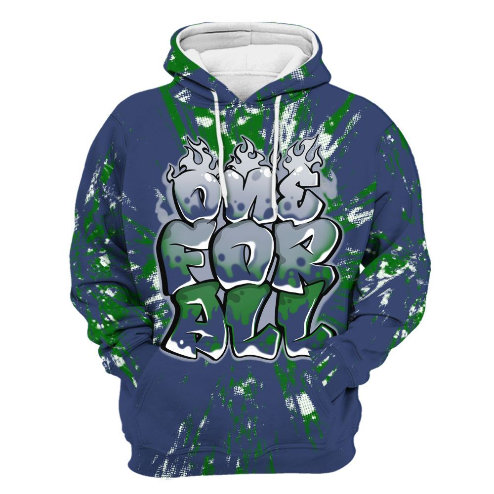 Hoodie To Match Midnight Navy 13s - Ones For All Graphic Luxury All Over Print