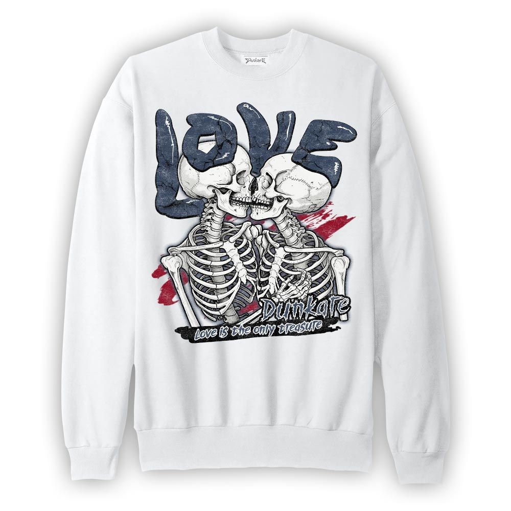 Sweatshirt To match Retro Olympic 6s Sweatshirt - Skull Love Bear Graphic